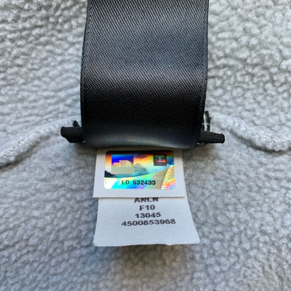 Grey North Face Denali Fleece - Picture 9 of 11